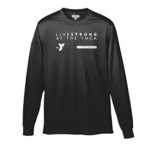 Mens Long Sleeve Wicking Tee - LIVESTRONG