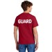 Adult GUARD 100% Cotton 5.4 oz Tee Shirt