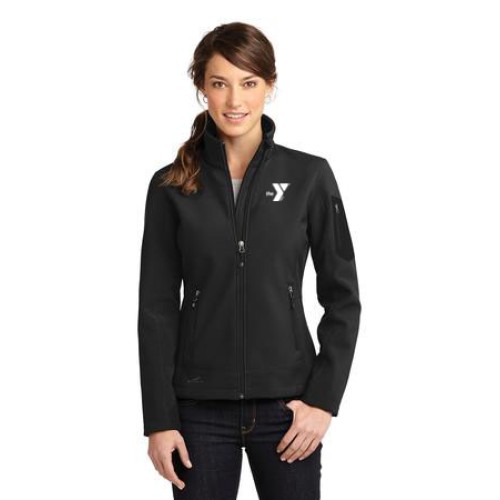 Eddie Bauer® Ladies Rugged Ripstop Soft Shell Jacket - Embroidered