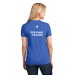 Ladies 5.4-oz 100% Cotton V-Neck T-Shirt - Screen Print