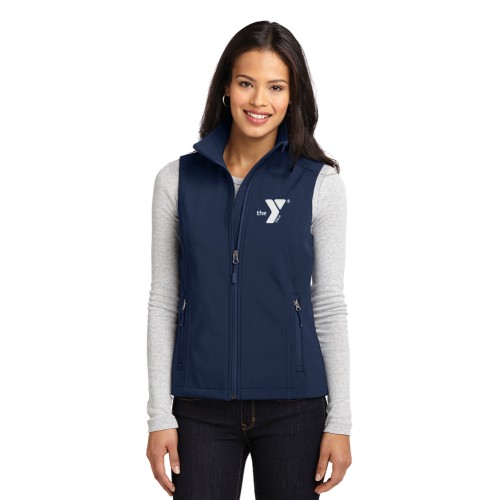 Ladies Core Soft Shell Vest - Embroidered