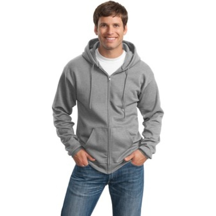 Excel Sites Adult Hooded Full Zip Sweat Shirt