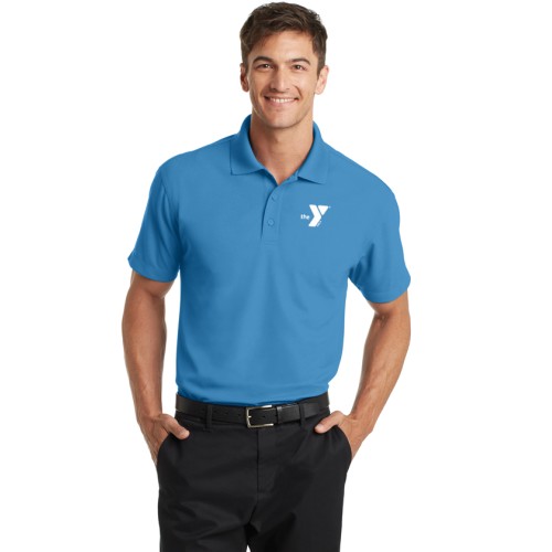 Excel Sites - Mens Dry Zone® Grid Polo - Screen Print