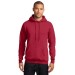 Preschool Sites-Adult Hooded Sweat Shirt - Left Chest Y Preschool w/ STAFF Back