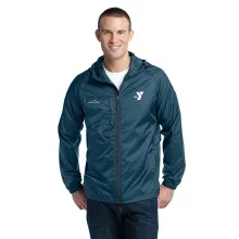 Eddie Bauer® - Mens Packable Wind Jacket - Embroidered