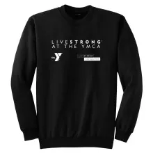 Adult Crew Neck Sweat Shirt - LiveStrong