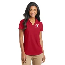 Preschool Sites - Ladies Dry Zone® Grid Polo - Left Chest Y Preschool w/ STAFF Back