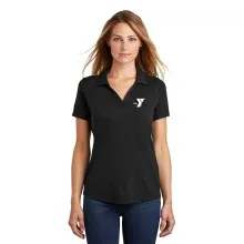Ladies Tri-Blend Wicking Polo - Screen Printed
