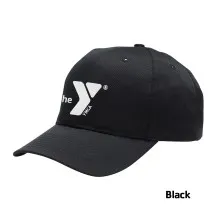 Six Panel Fine Twill Cap with Embroidered YMCA logo (24 pc Minimum)