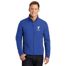 Mens Core Soft Shell Jacket - Embroidered w/ Left Chest Y STAFF