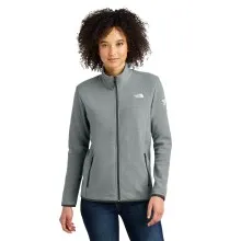 Women's The North Face® Glacier Full-Zip Fleece Jacket - Embroidered Y Logo (Left Sleeve)