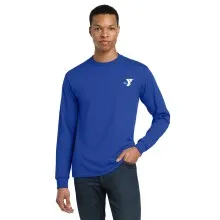 Adult 5.6oz Long Sleeve DryBlend 50/50 Tee  