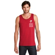Mens Red Lifeguard Tank Top - Specific to YMCA SF